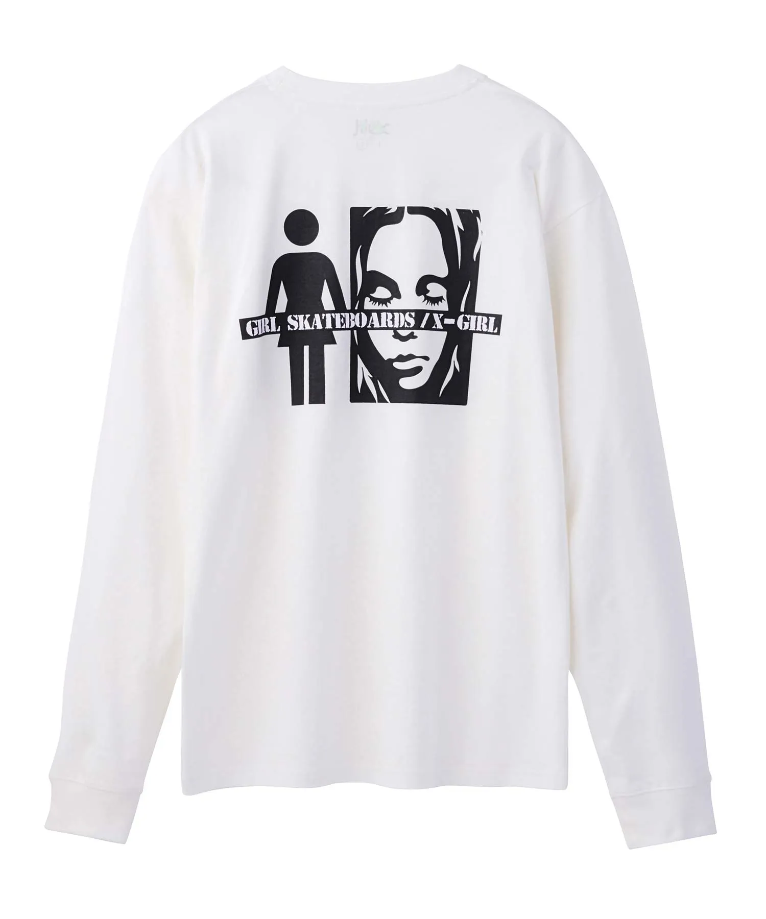 #1 X-girl x GIRL SKATEBOARDS L/S BIG TEE