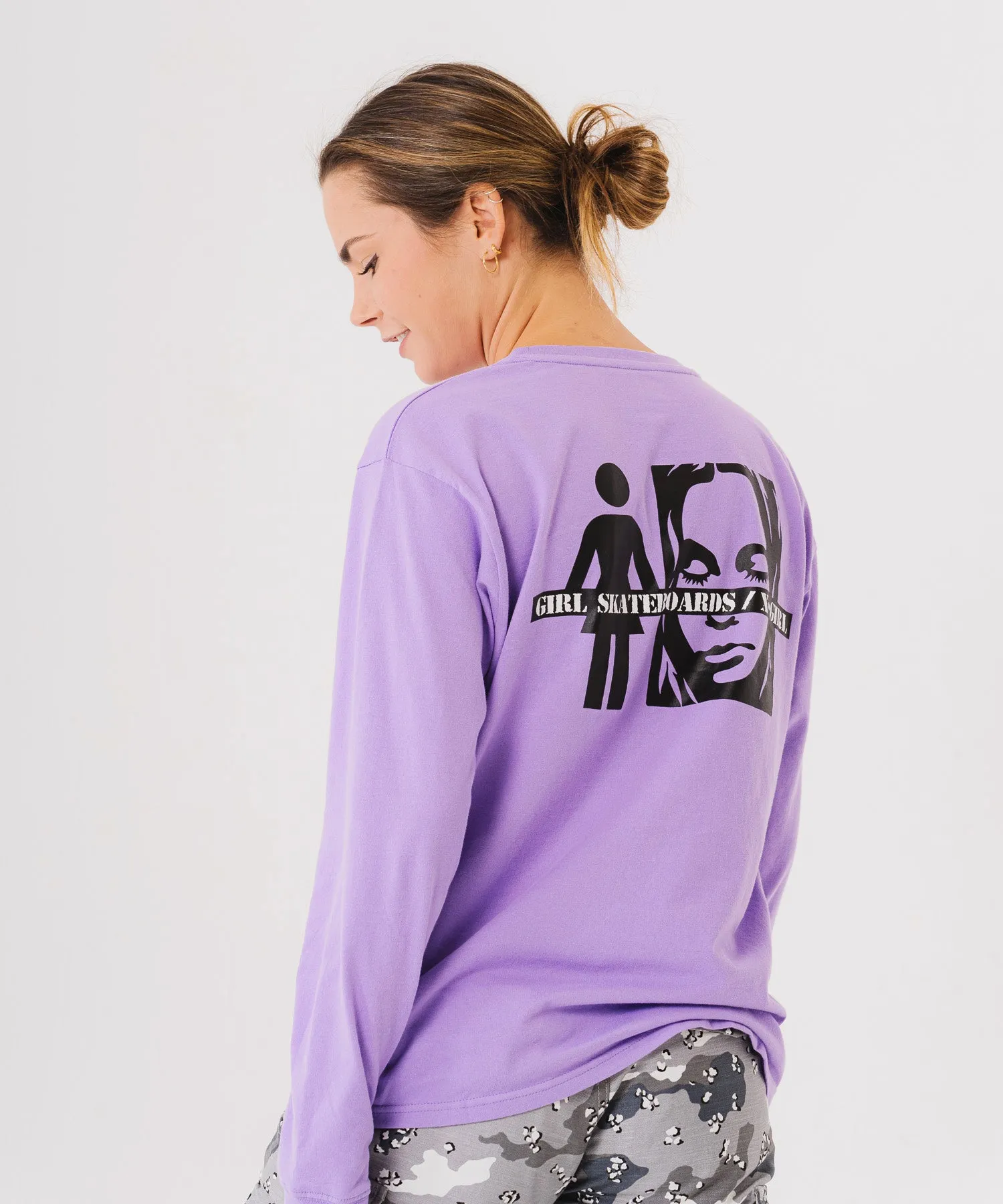 #1 X-girl x GIRL SKATEBOARDS L/S BIG TEE