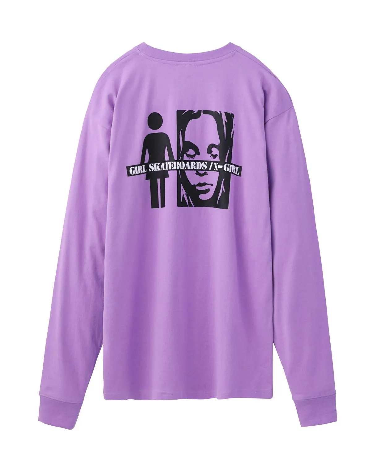 #1 X-girl x GIRL SKATEBOARDS L/S BIG TEE