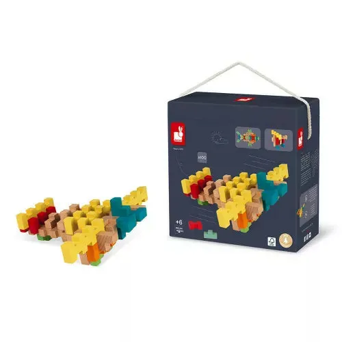 100-Piece Building Block Kit