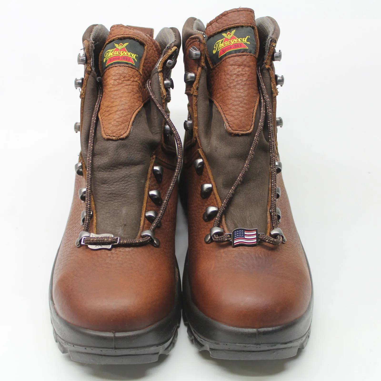 6 Omni Safety Toe Leather Men's Boots - UK 7.5 - US 8.5 Men - EU 41.5