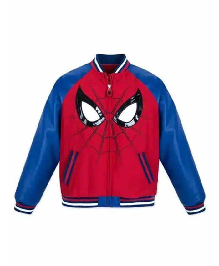 Vintage Spider Man Varsity Jacket by William