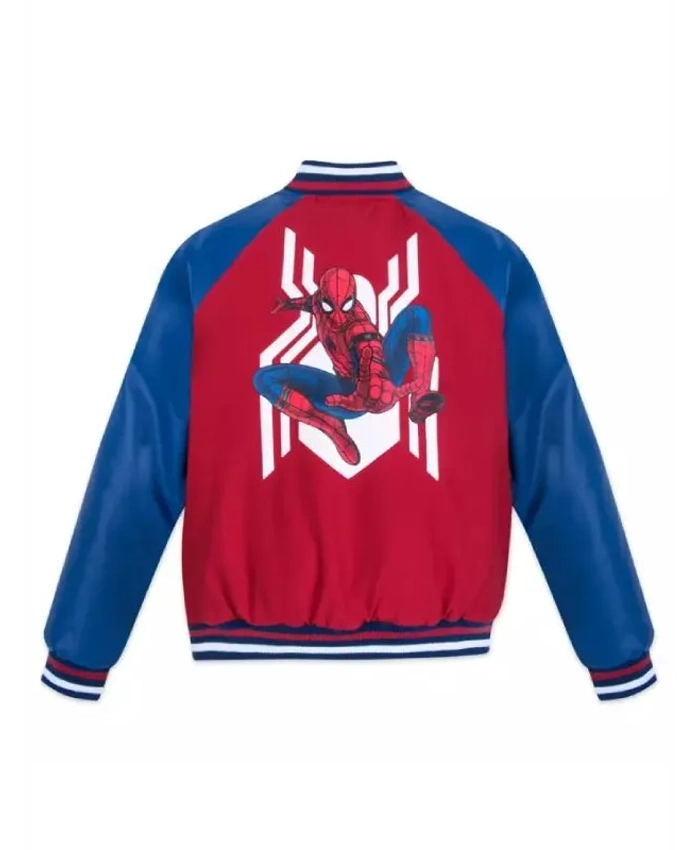 Vintage Spider Man Varsity Jacket by William