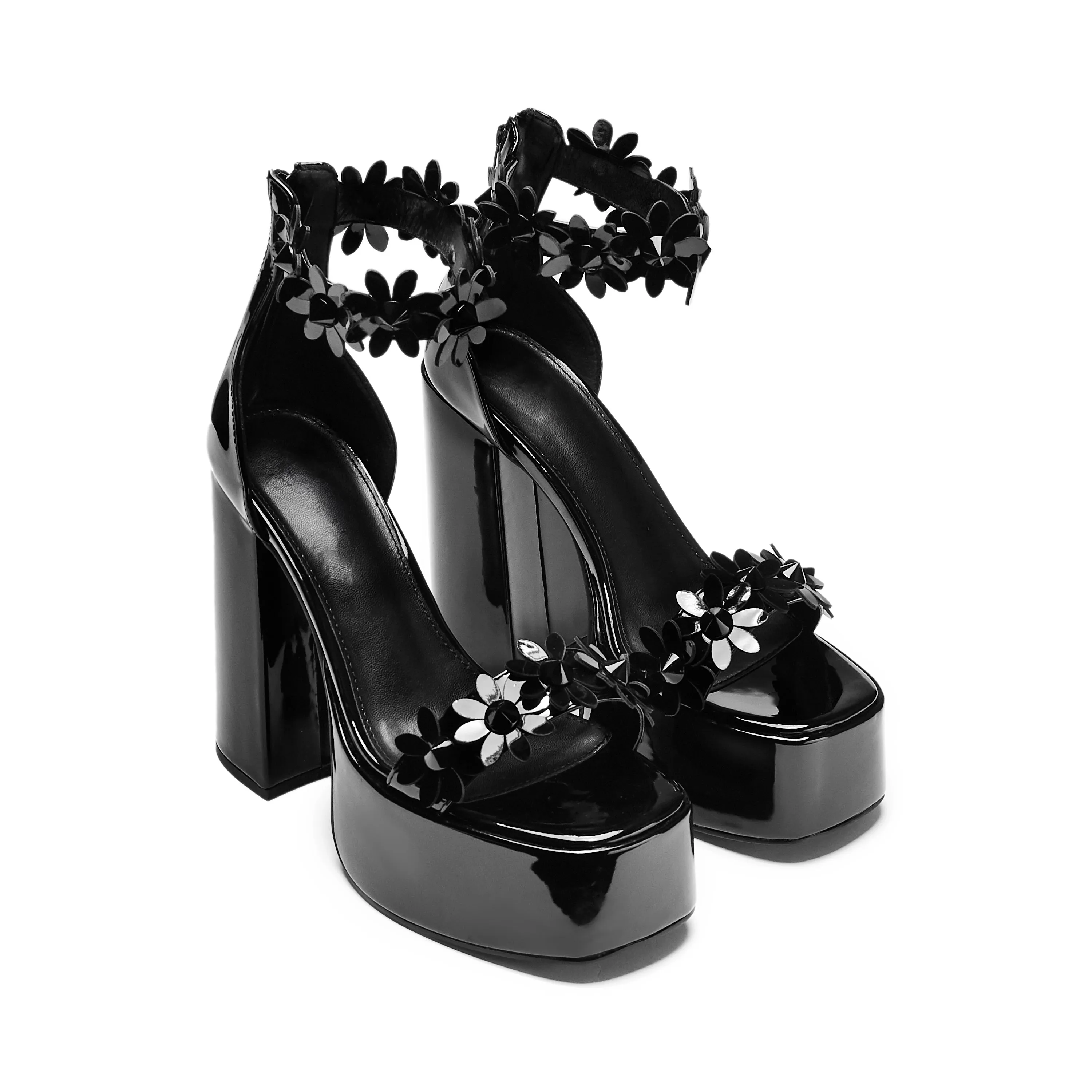 A Secret Arrangement Platform Heels