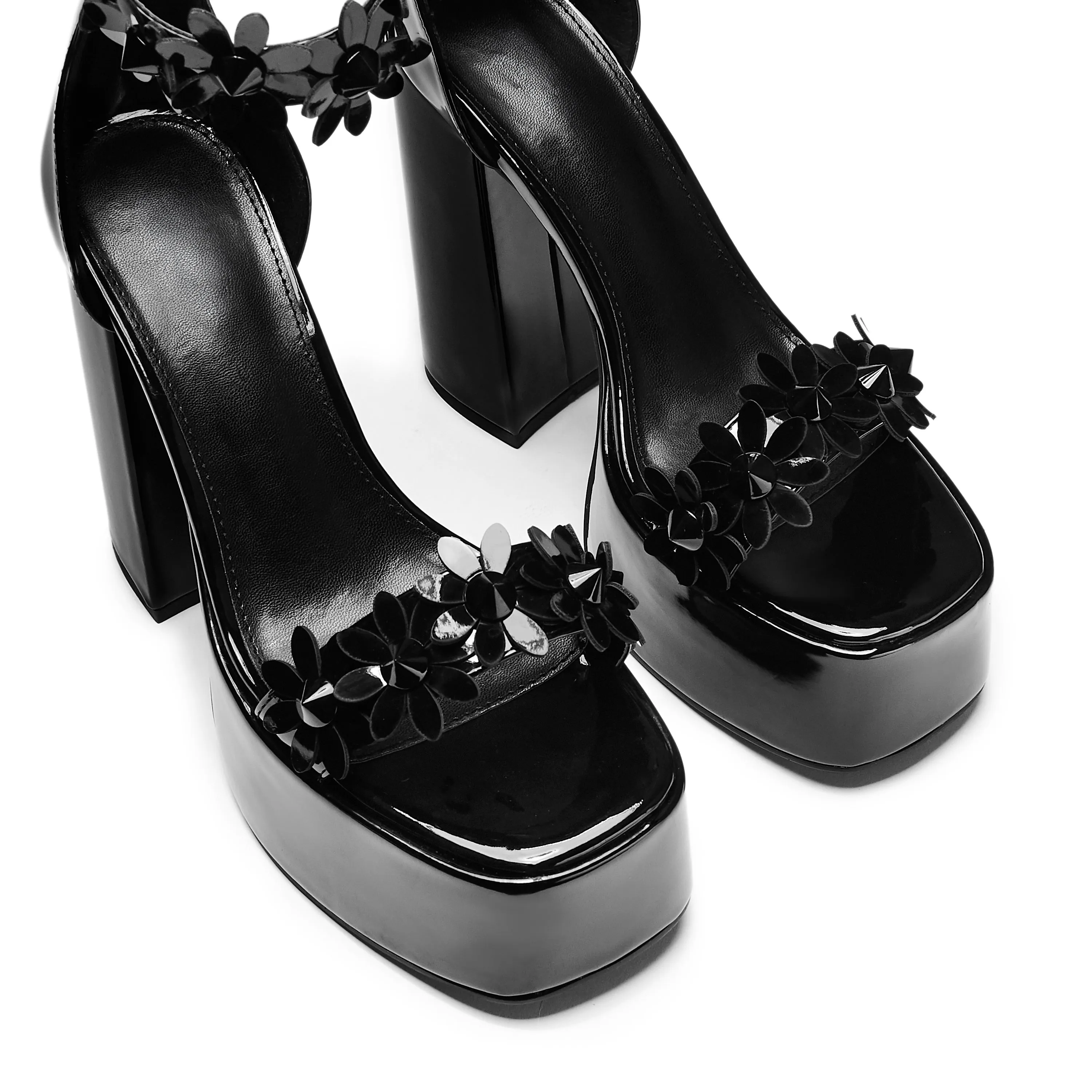 A Secret Arrangement Platform Heels