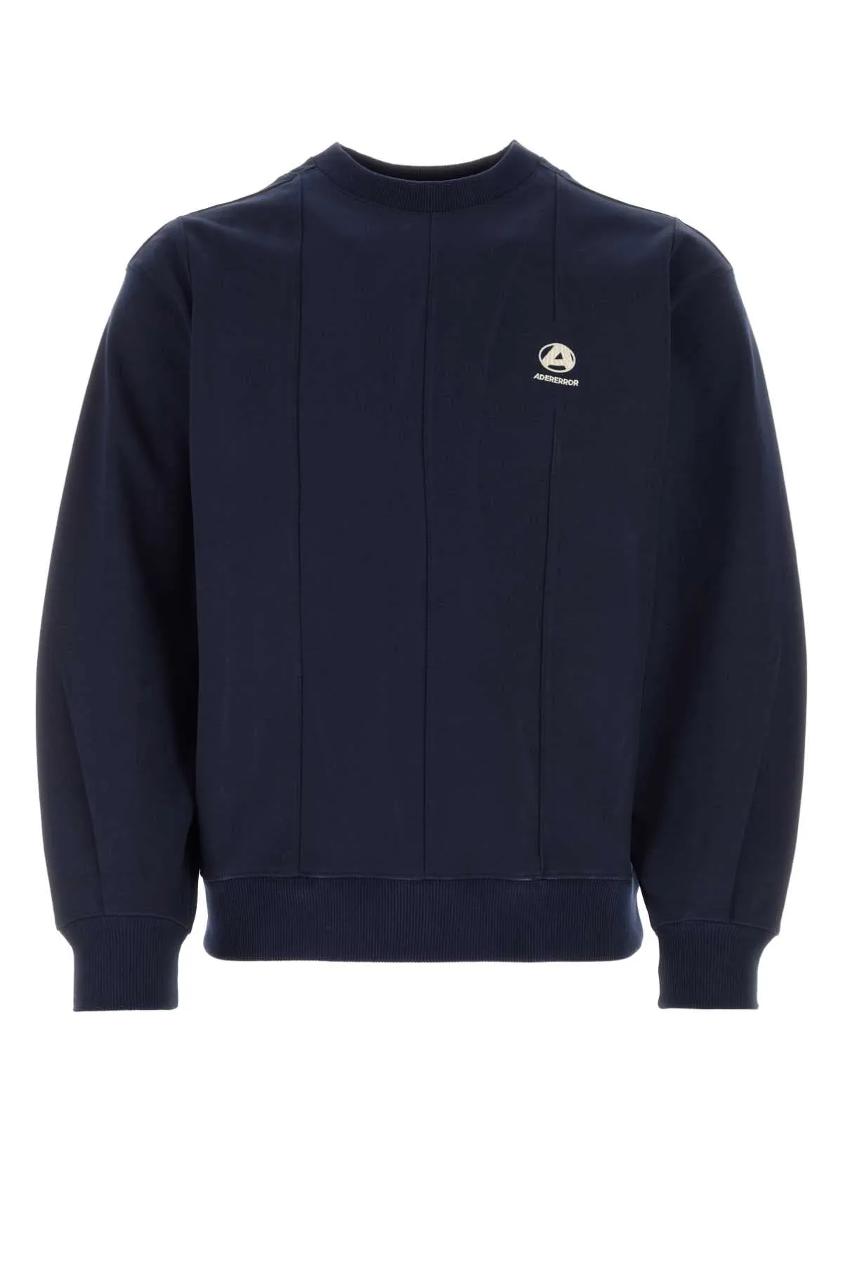 Ader Error Navy Blue Cotton Blend Sweatshirt