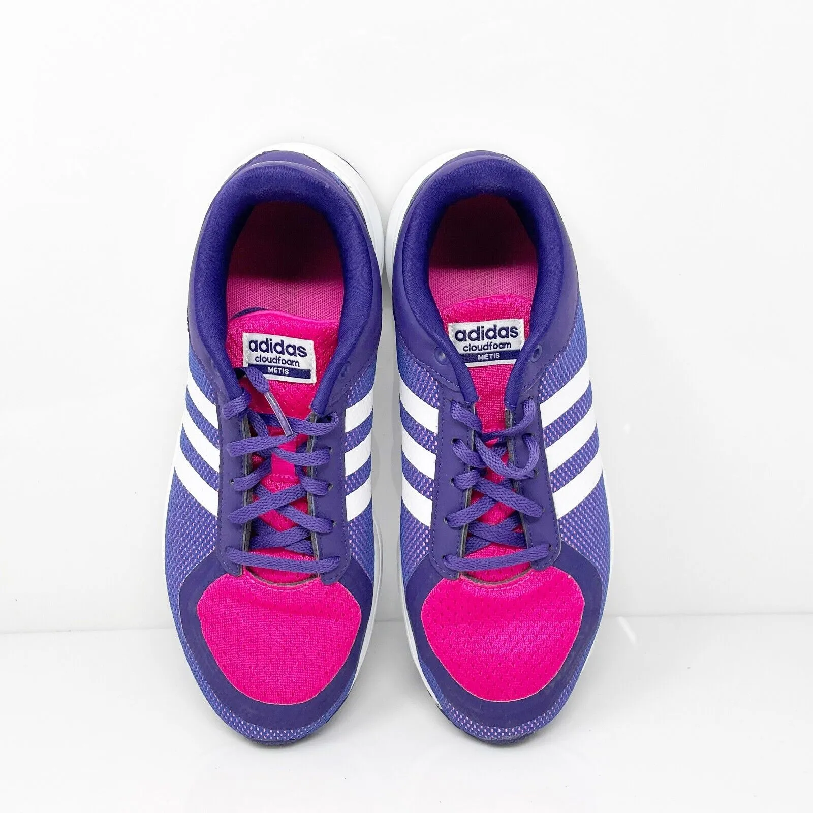 Adidas Womens Cloudfoam Metis AW5151 Purple Running Shoes Sneakers Size 7