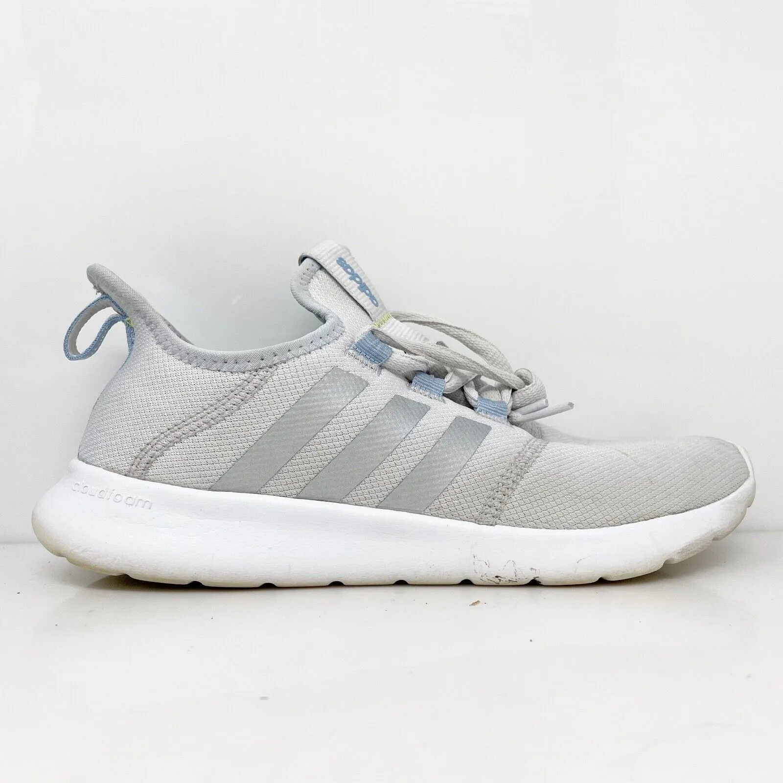 Adidas Womens Cloudfoam Pure 2.0 H00946 Gray Running Shoes Sneakers Size 7.5