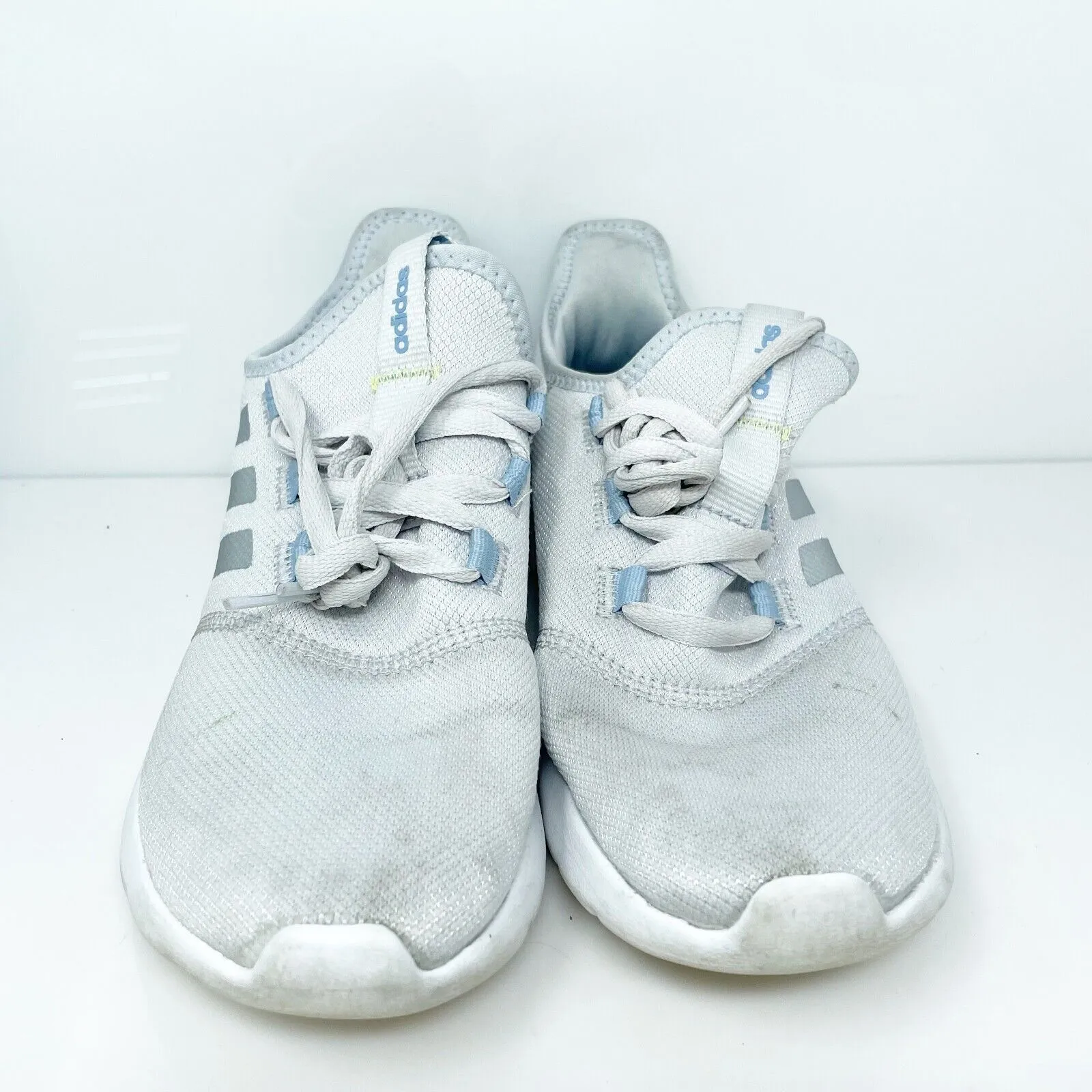 Adidas Womens Cloudfoam Pure 2.0 H00946 Gray Running Shoes Sneakers Size 7.5