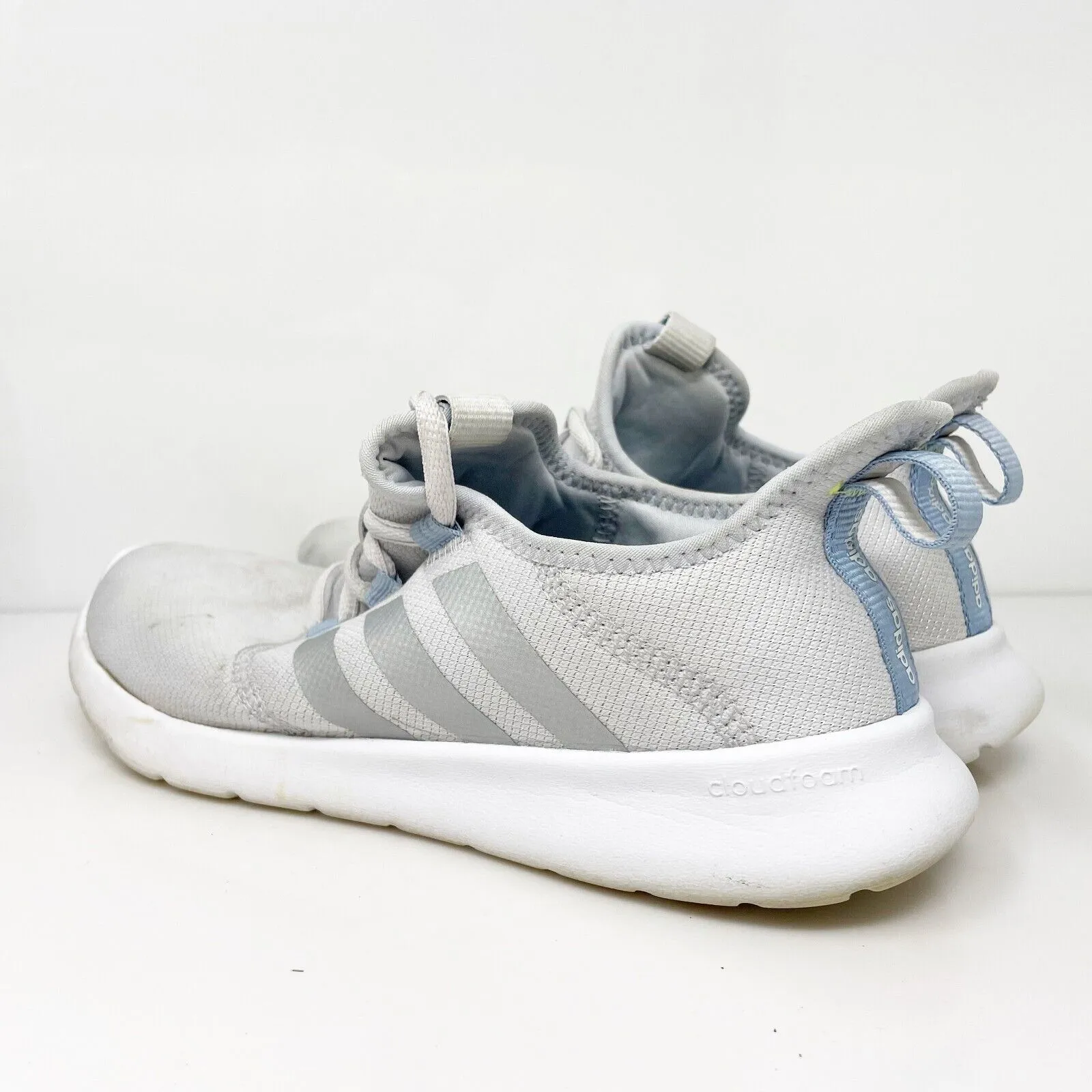 Adidas Womens Cloudfoam Pure 2.0 H00946 Gray Running Shoes Sneakers Size 7.5