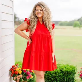 Adorable Red Dress