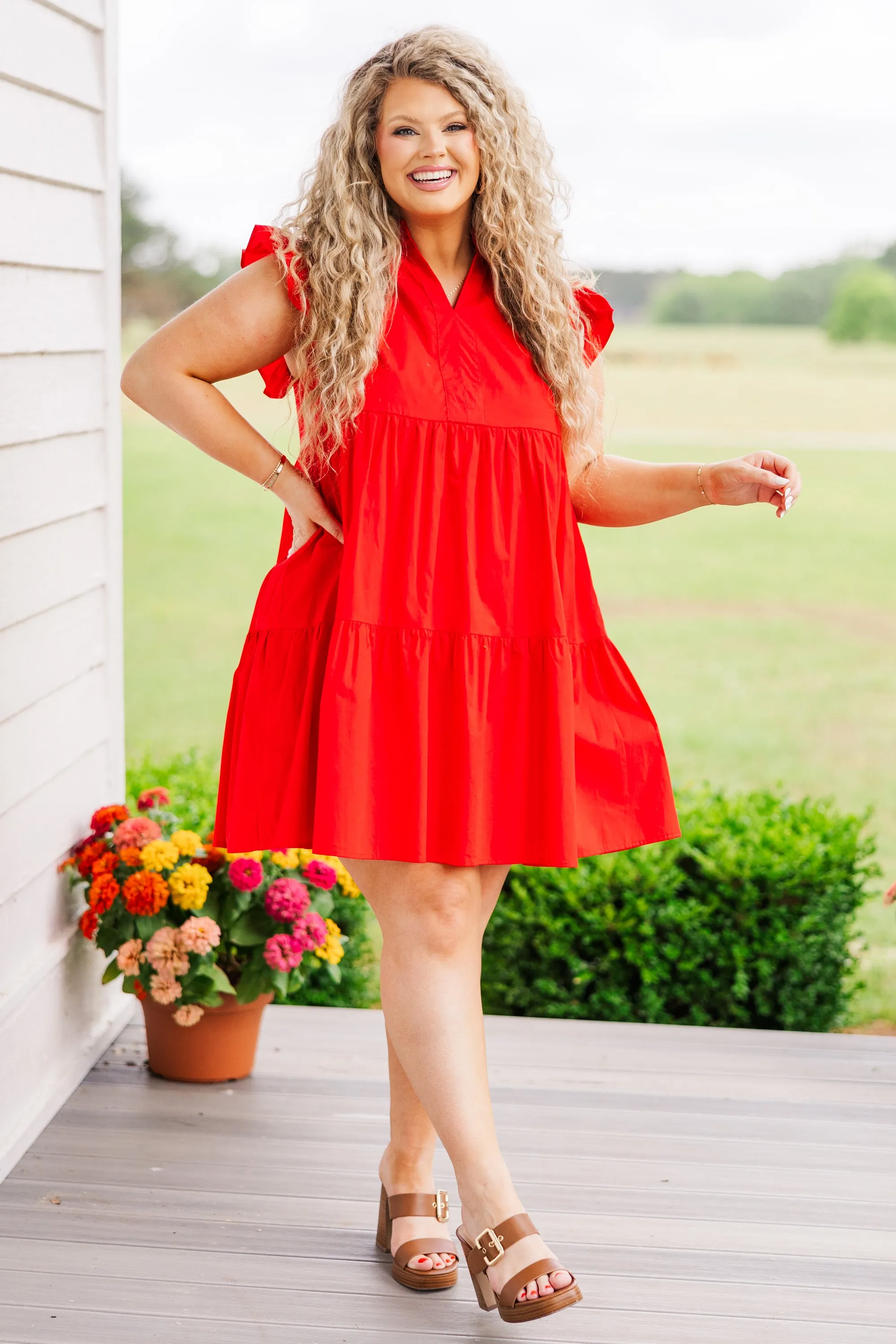 Adorable Red Dress