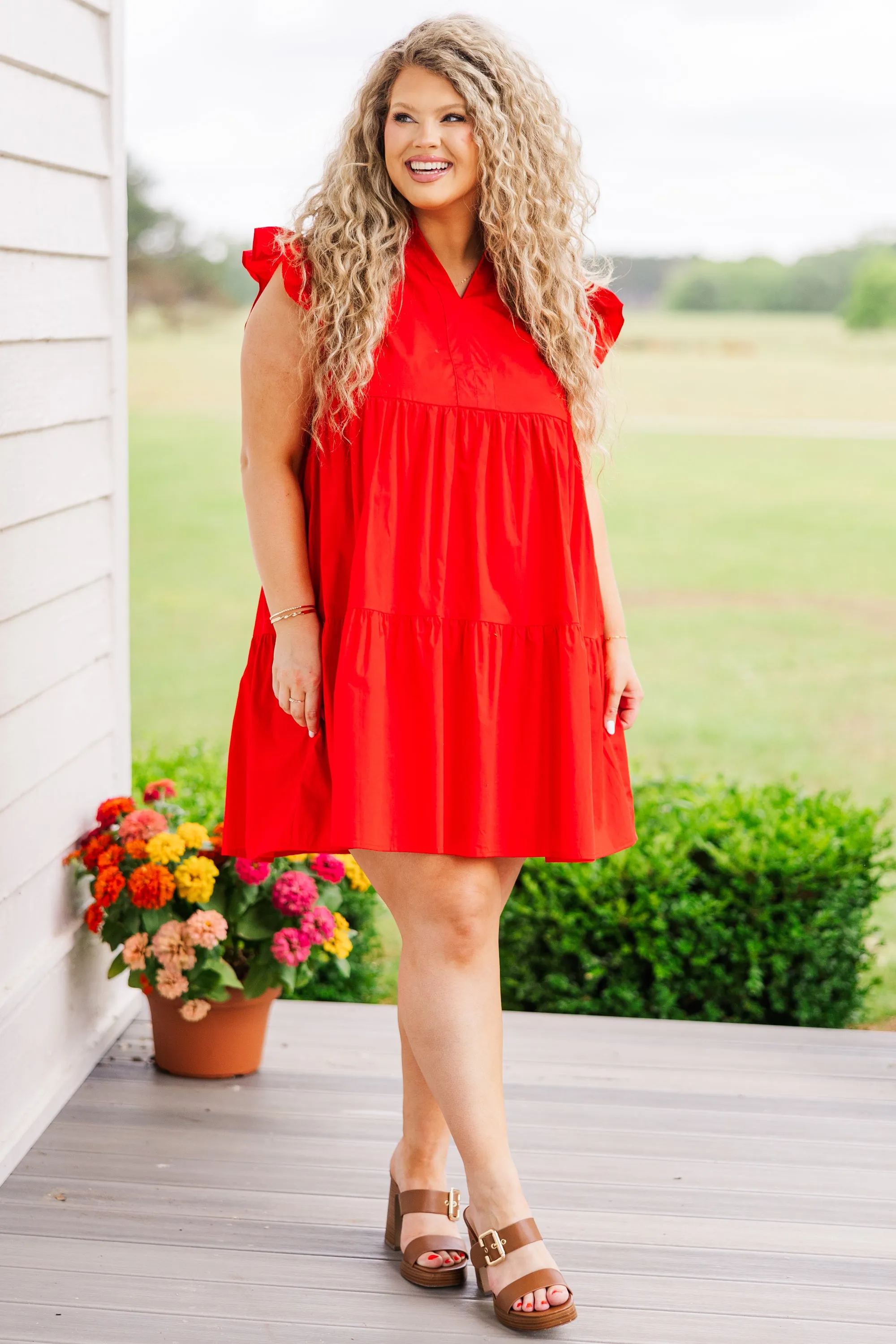 Adorable Red Dress