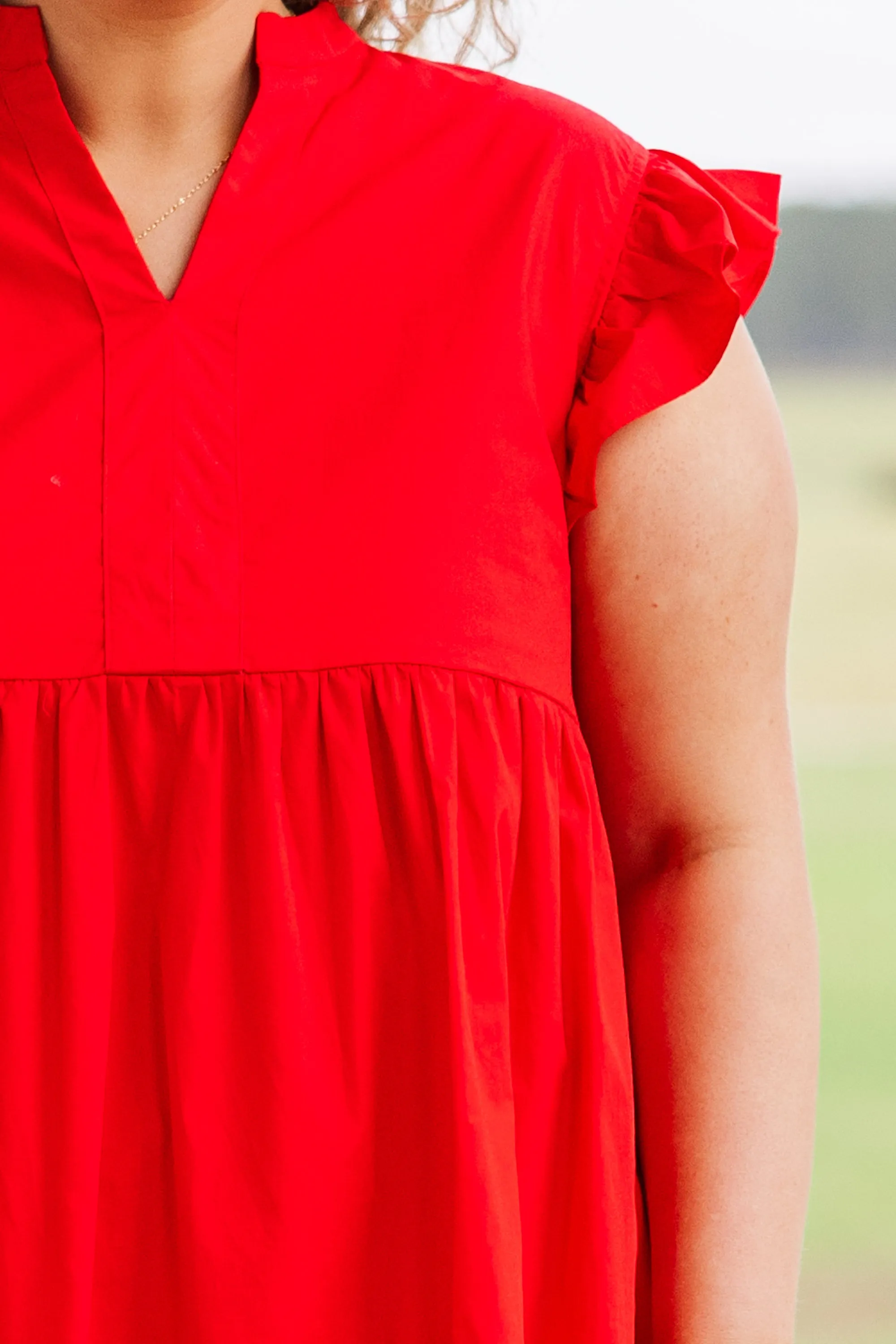 Adorable Red Dress