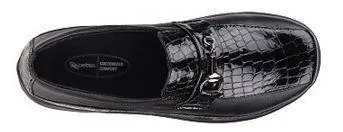 Aetrex Women's E250 Laura Wide Alligator Slip-on