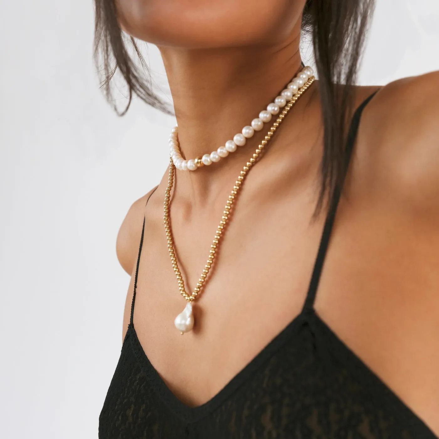 Pearl Girl Necklace by Alexa Leigh