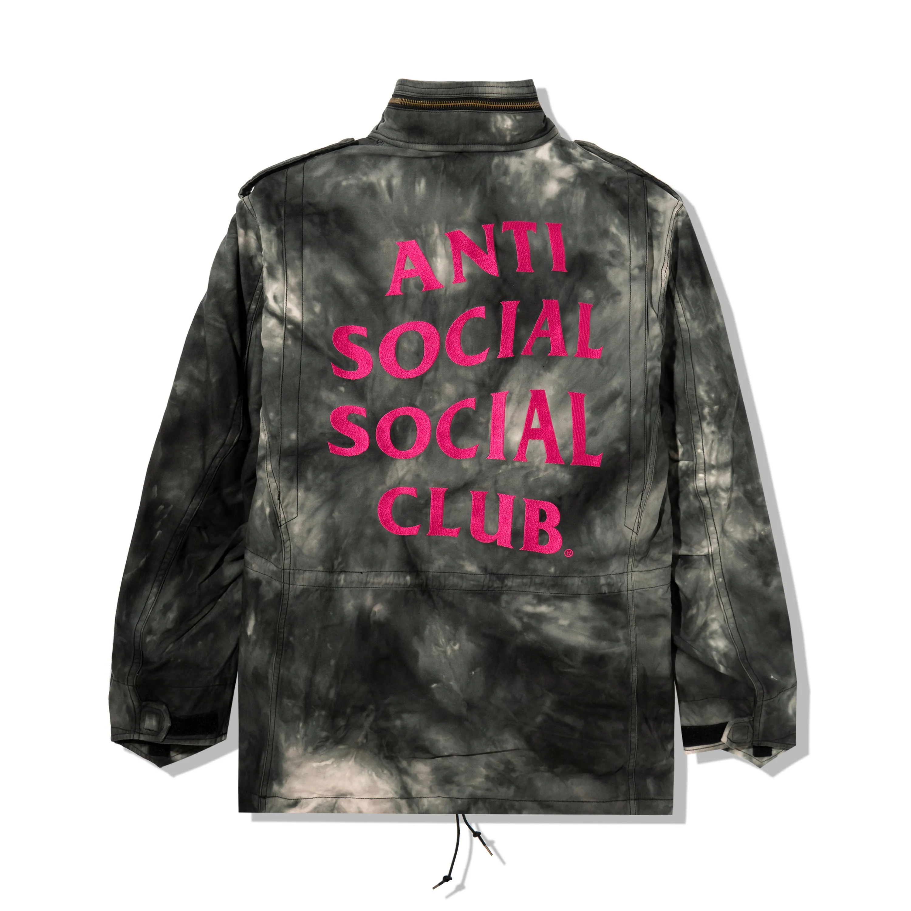 Alpha Industries x ASSC M-65 Tie Dye Black Jacket