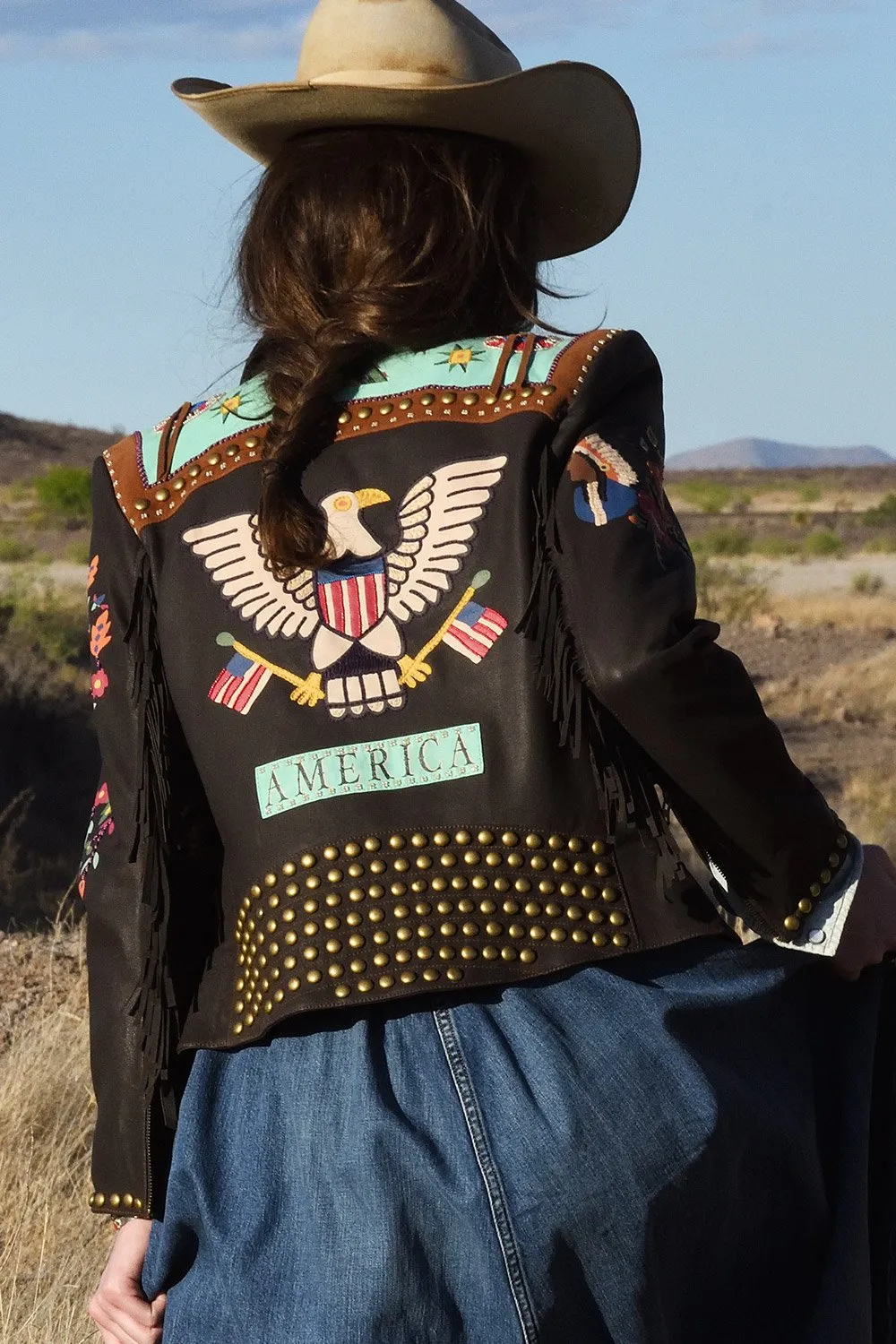 American Assemblage Biker Jacket by Double D Ranchwear