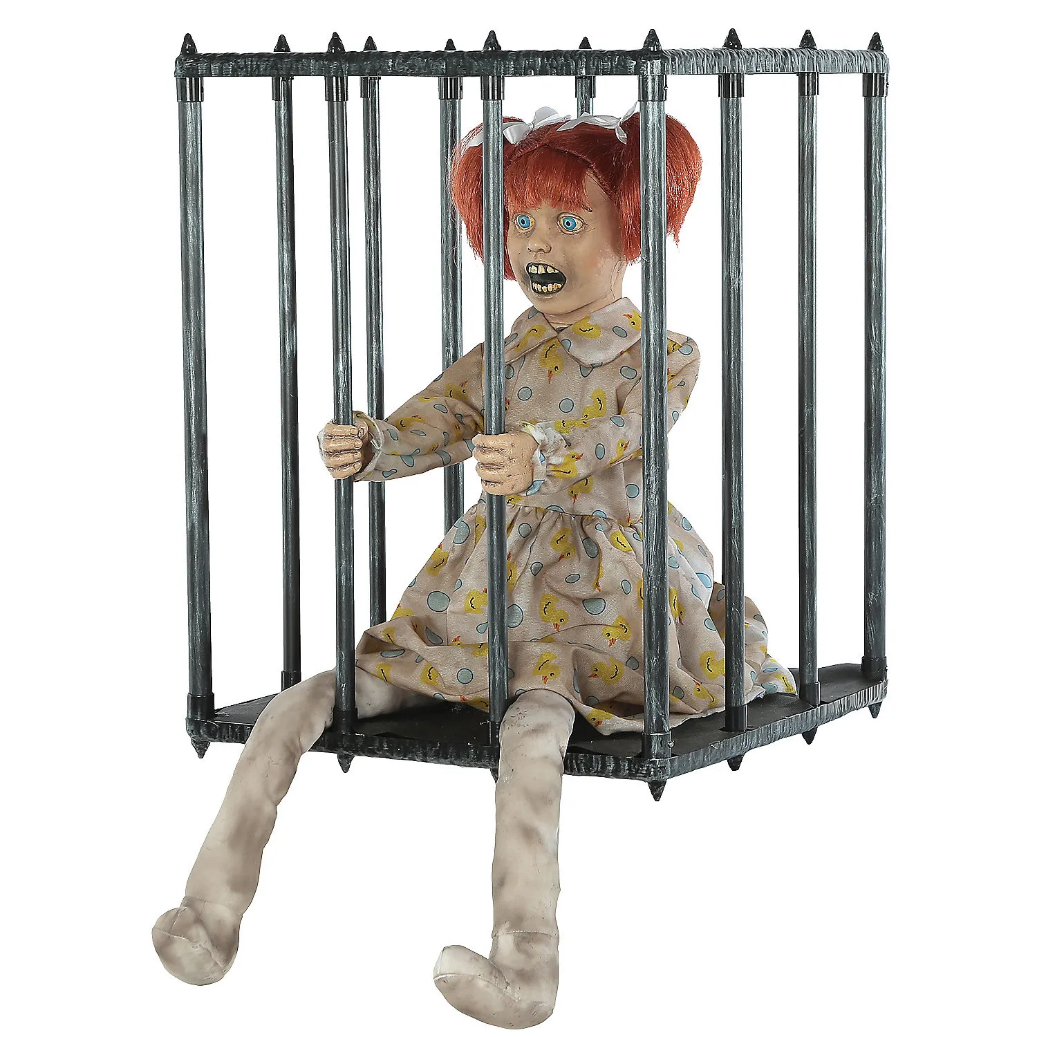 Animated Caged Kid Walkaround