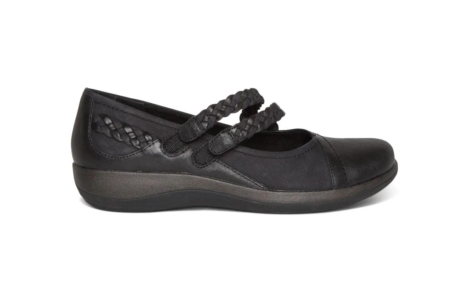 Annie Mary Jane Shoes - Black