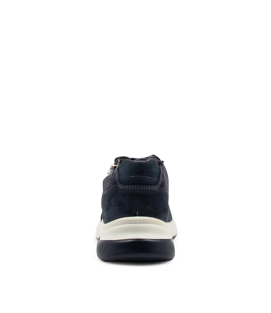 ARA Marco 40 Navy Nubuck Sneakers