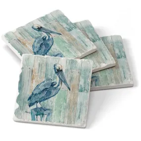 Arianna Pelican Coaster Set