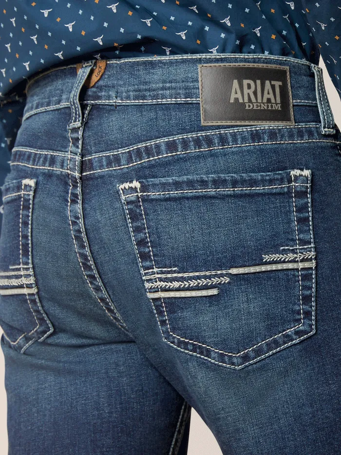 Ariat Men's Modern TekStretch Easton Slim Jeans Galaxy