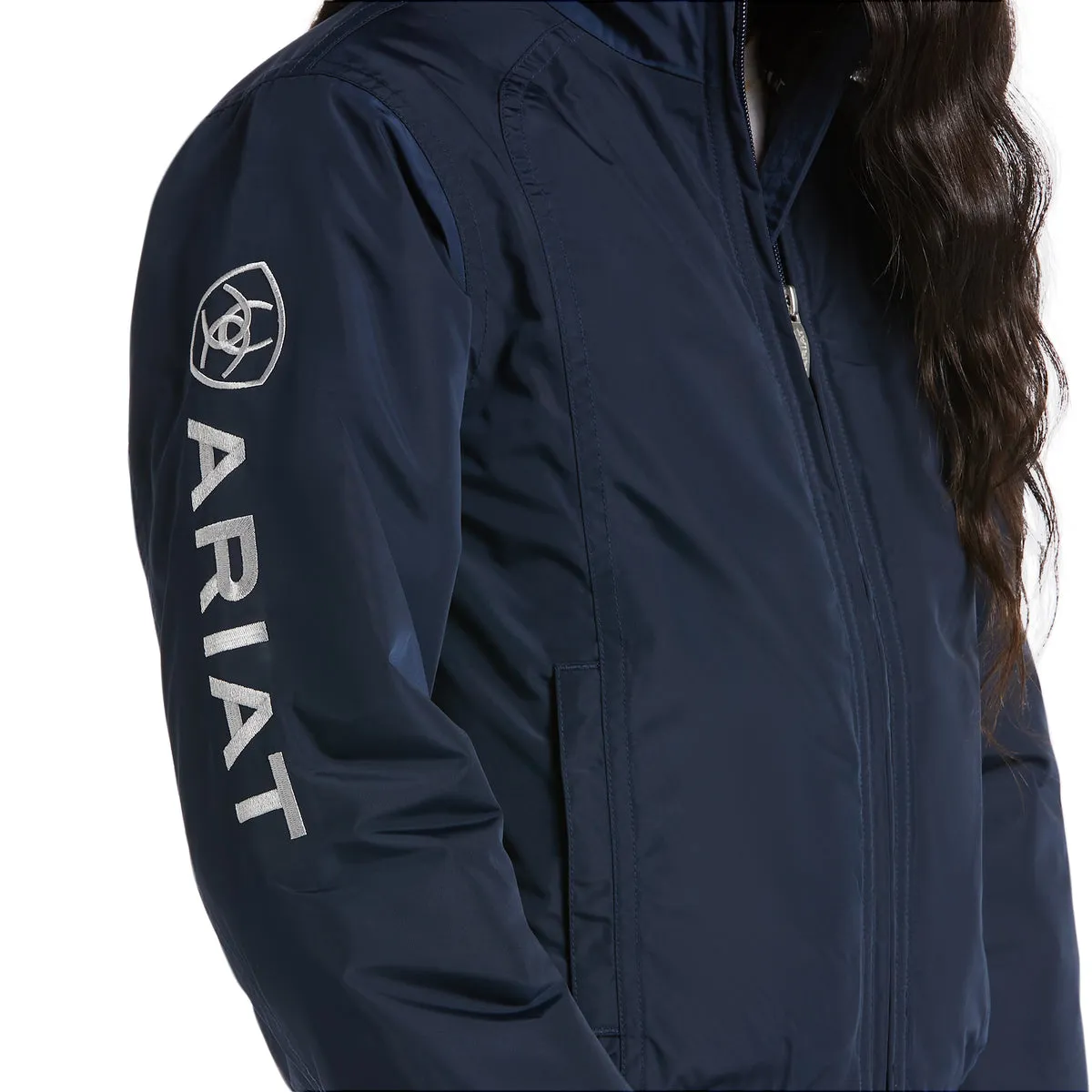 Ariat Kids Navy Stable Team Jacket.