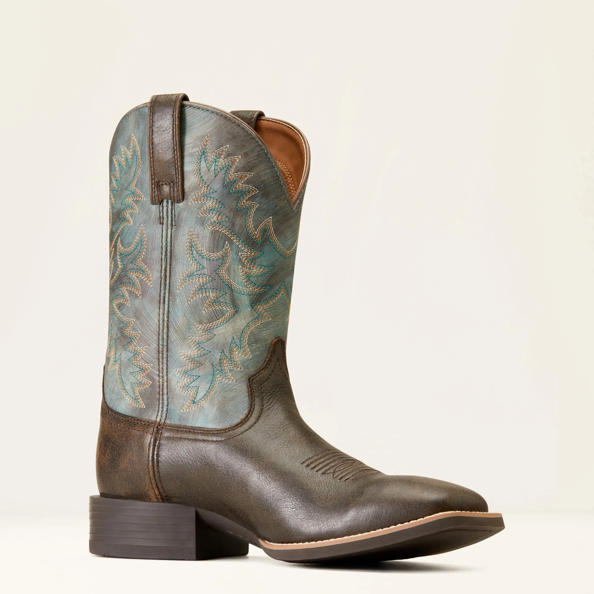 Ariat Men's Chocolate Brown Sport Latigo Western Boot -> Ariat Men's Brown Latigo Western Boot