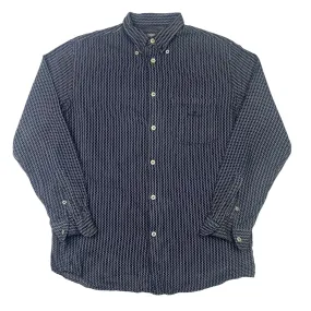 Armani Jeans Navy Blue Long Sleeve Shirt