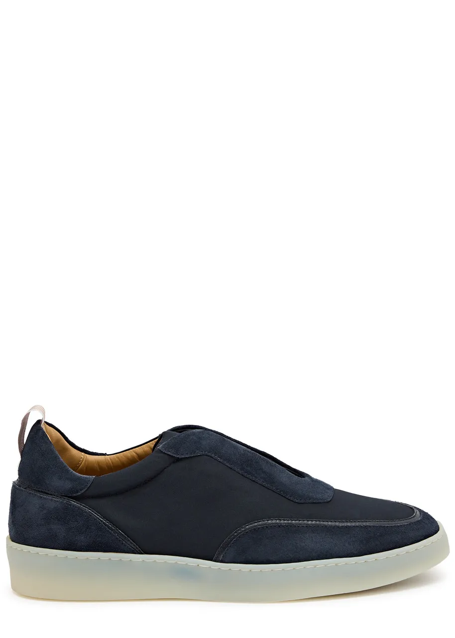 AURÉLIEN Leisure panelled suede sneakers -                         -                     -                