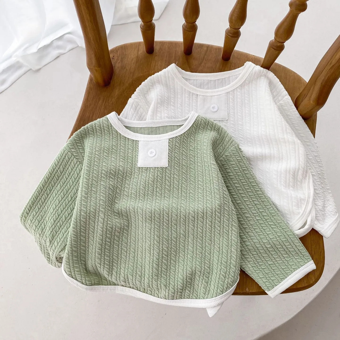 Baby Girls Plain Tops Wholesale 23101968