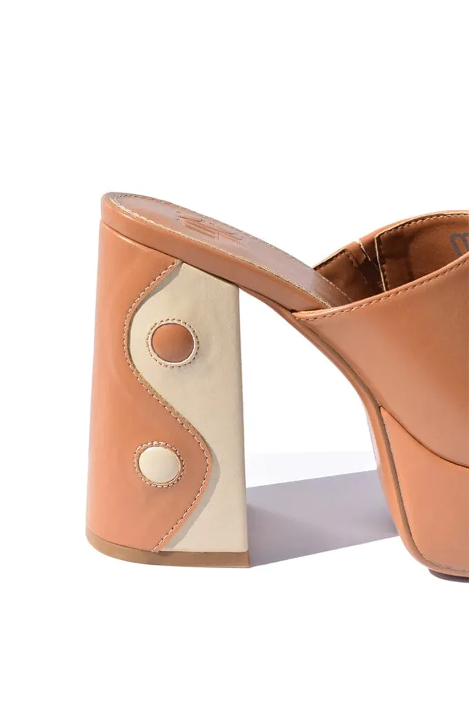 Balance Heels - Tan [Last size 10]