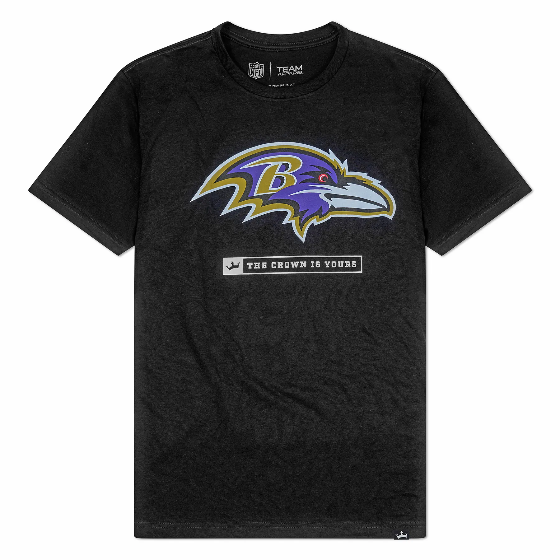 Baltimore Ravens Crown Men's Short Sleeve T-Shirt