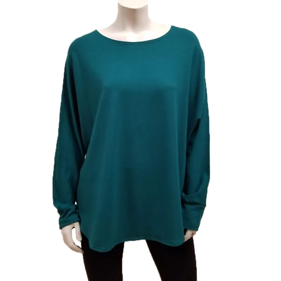 Bamboo Shirttail Sweatshirt