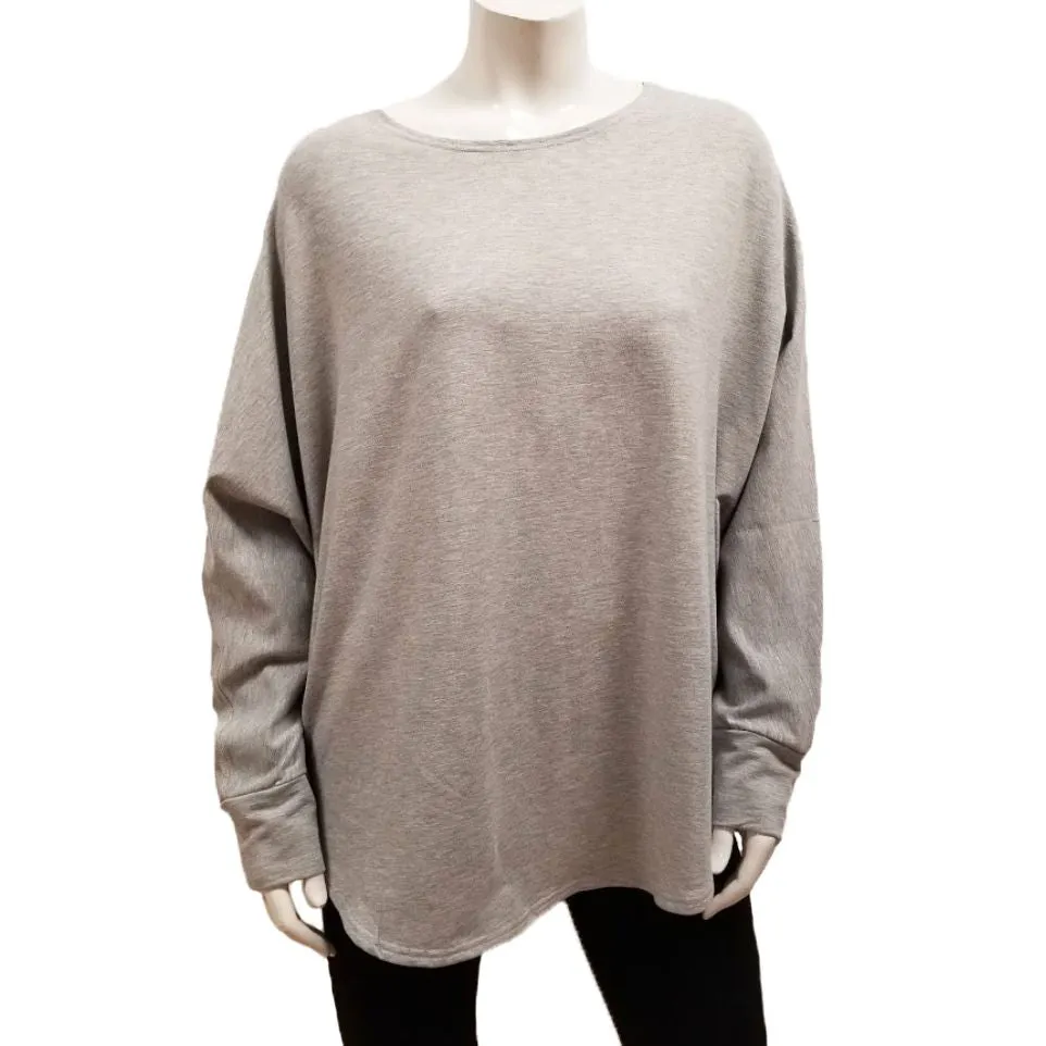 Bamboo Shirttail Sweatshirt