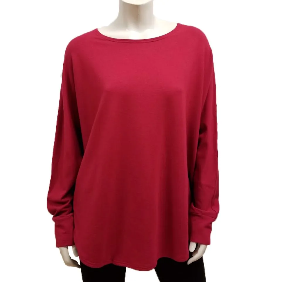 Bamboo Shirttail Sweatshirt