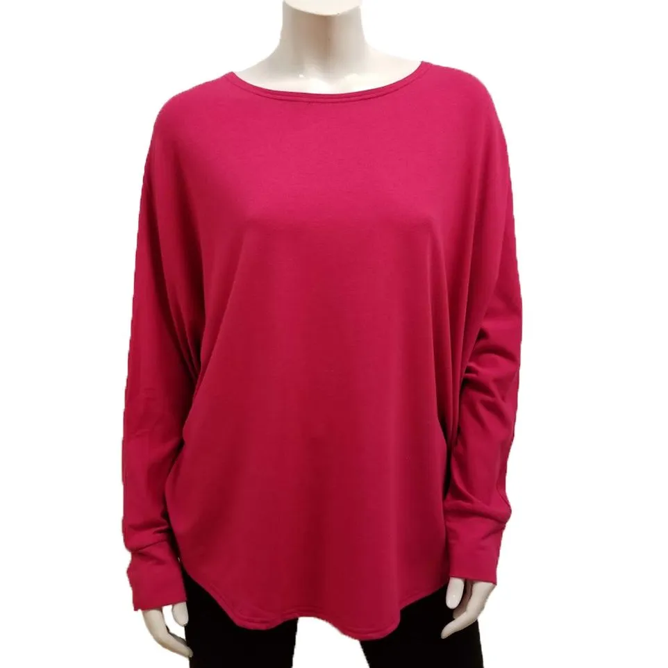 Bamboo Shirttail Sweatshirt