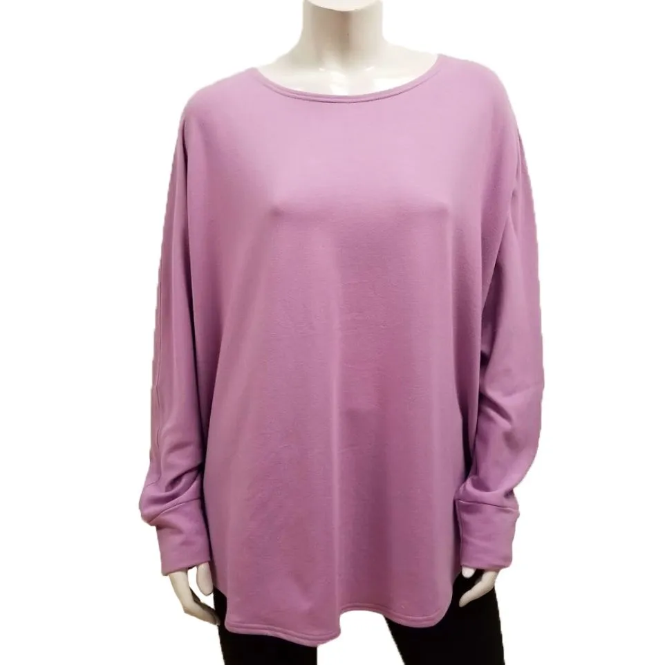 Bamboo Shirttail Sweatshirt