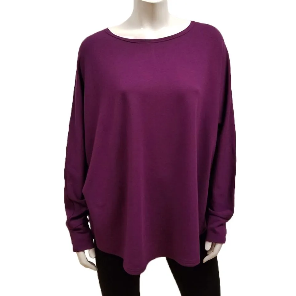 Bamboo Shirttail Sweatshirt