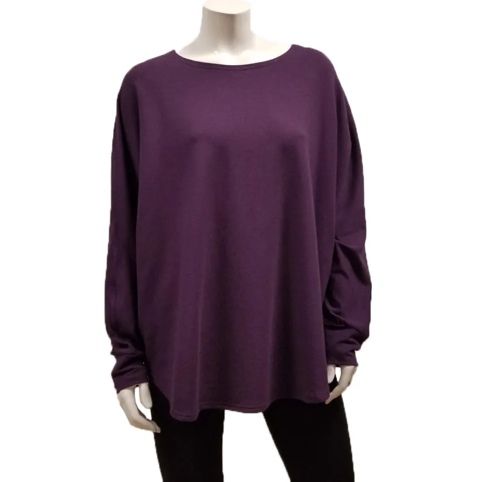 Bamboo Shirttail Sweatshirt