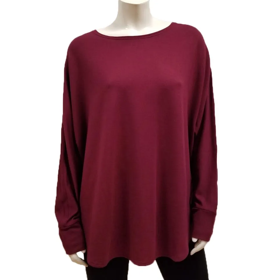 Bamboo Shirttail Sweatshirt