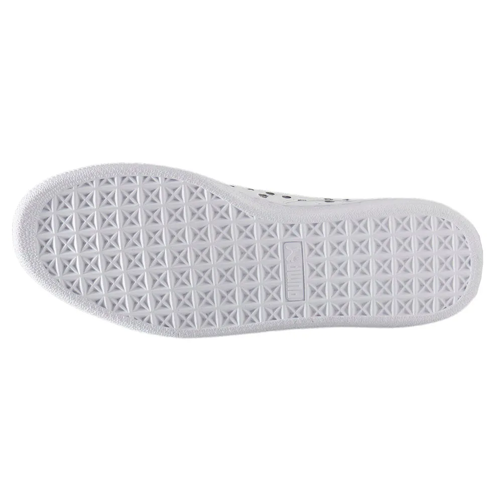 Basket Dalmatian Polka Dot Lace Up Sneakers