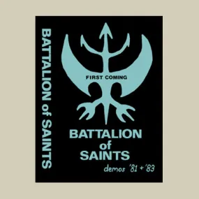 Battalion of Saints First Coming Cassette Tape