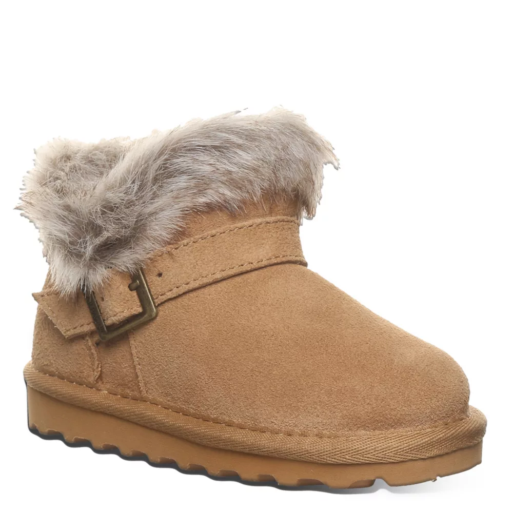 BEARPAW  GIRLS TODDLER-LITTLE KID JASMINE TODDLER FUR BOOT