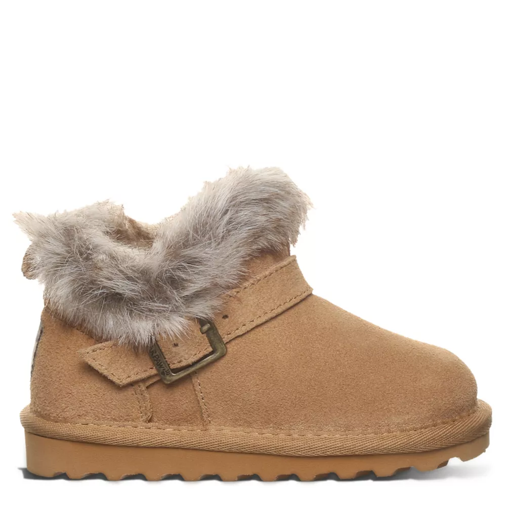 BEARPAW  GIRLS TODDLER-LITTLE KID JASMINE TODDLER FUR BOOT