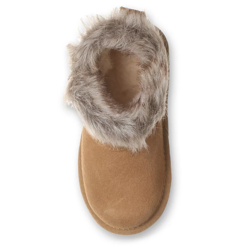 BEARPAW  GIRLS TODDLER-LITTLE KID JASMINE TODDLER FUR BOOT