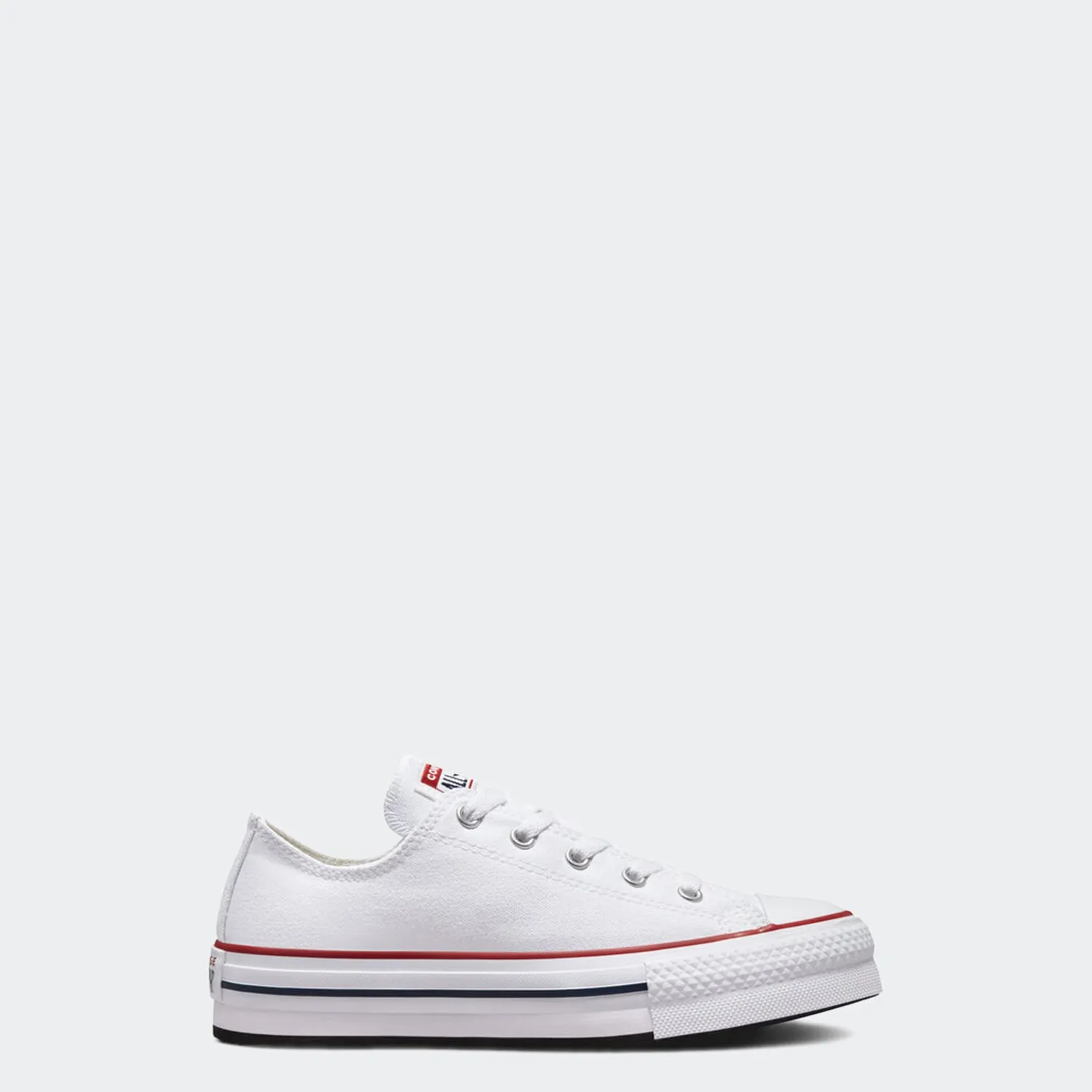 Big Kid Converse Chuck Taylor All Star Lift Platform White