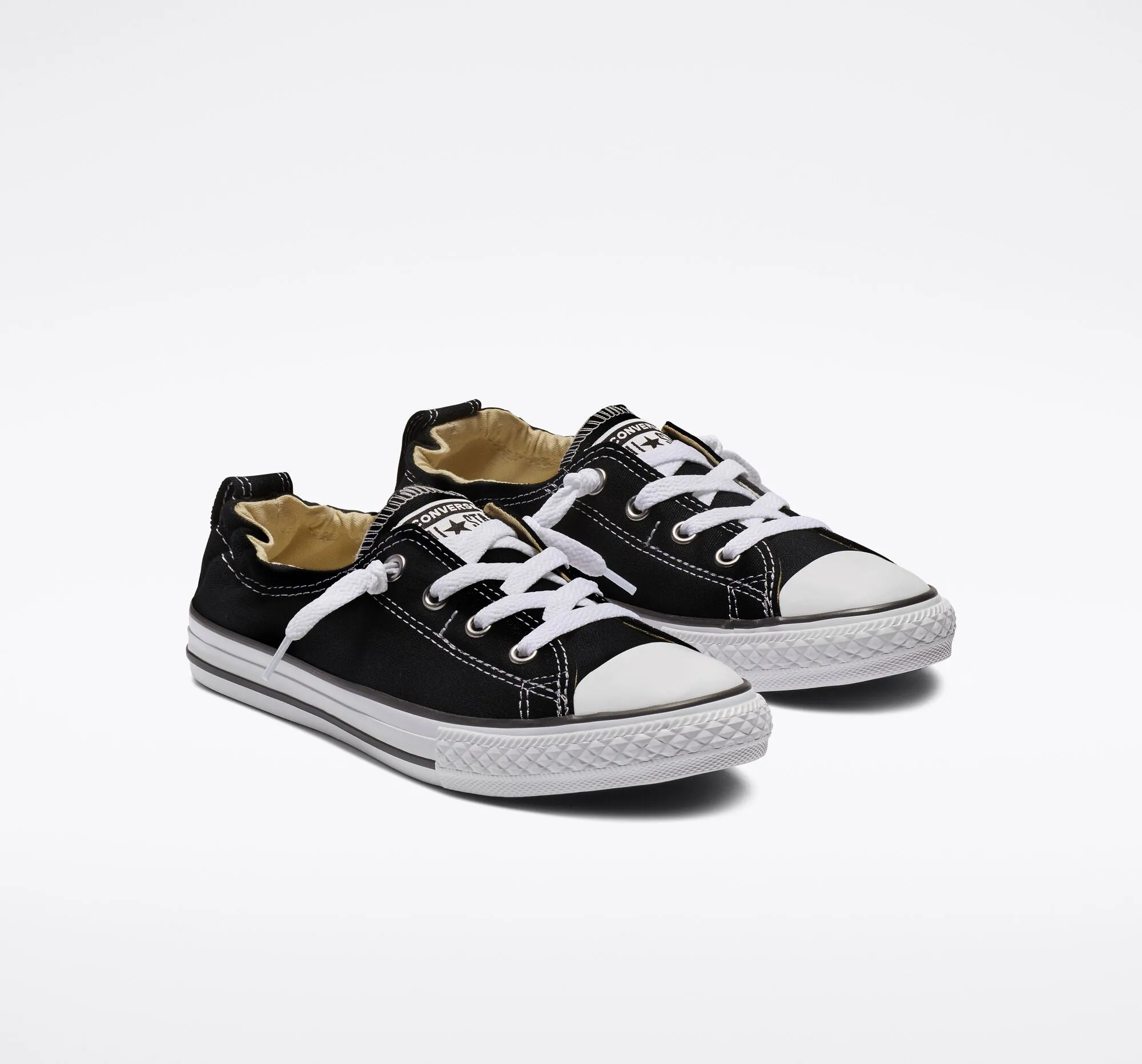 Big Kid Converse Chuck Taylor All Star Shoreline Slip Black