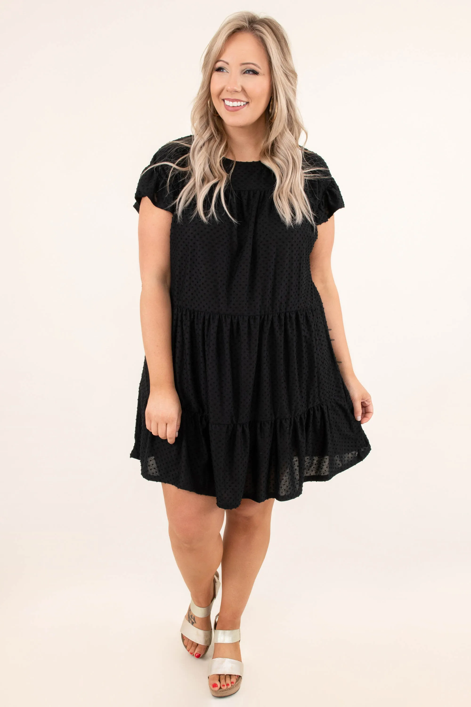 Black Asymmetrical Dress